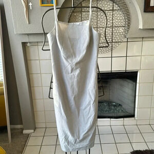 Bebe grey wool and spandex size 6 dress